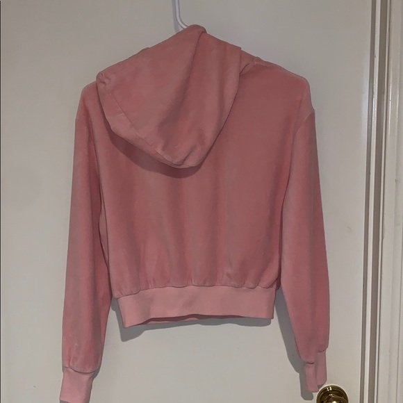 POPSUGAR star velour hoodie. - Picture 4 of 5